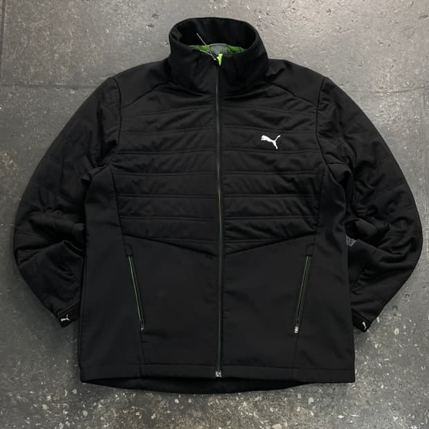100 푸마 하이브리드 패딩 자켓