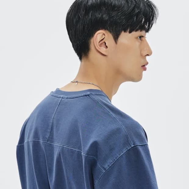 S) 460G 컷 헤비 피그먼트 티셔츠