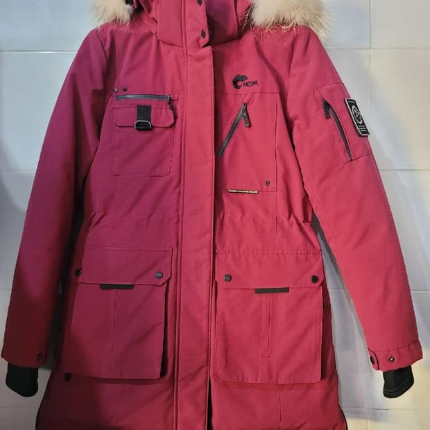 네파 여성 구스 패딩