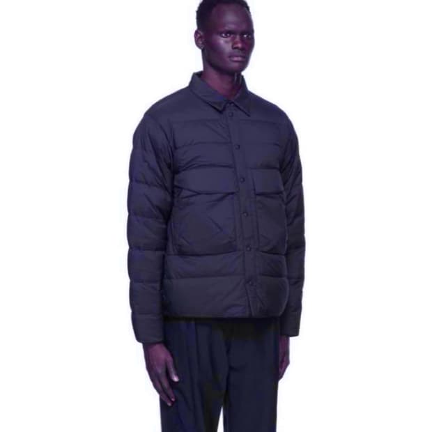 골드윈 다운셔츠 라이트다운패딩 roa