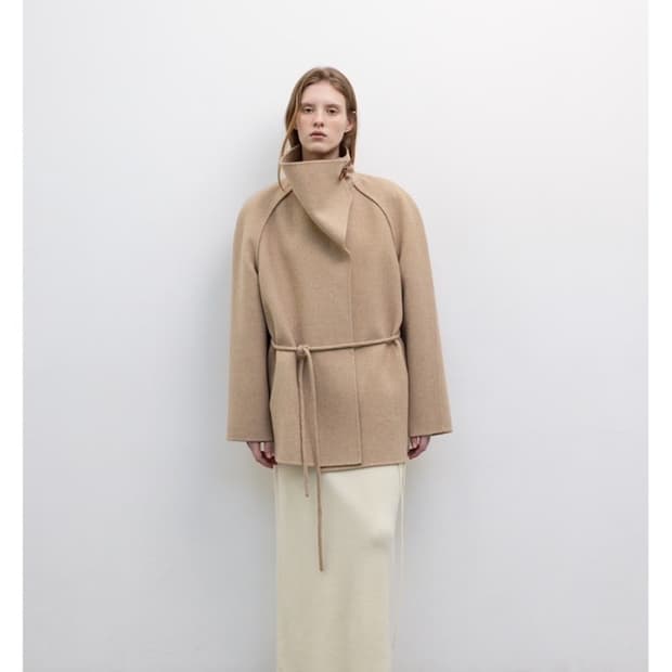 Le17septembre COWL NECK  HALF COAT