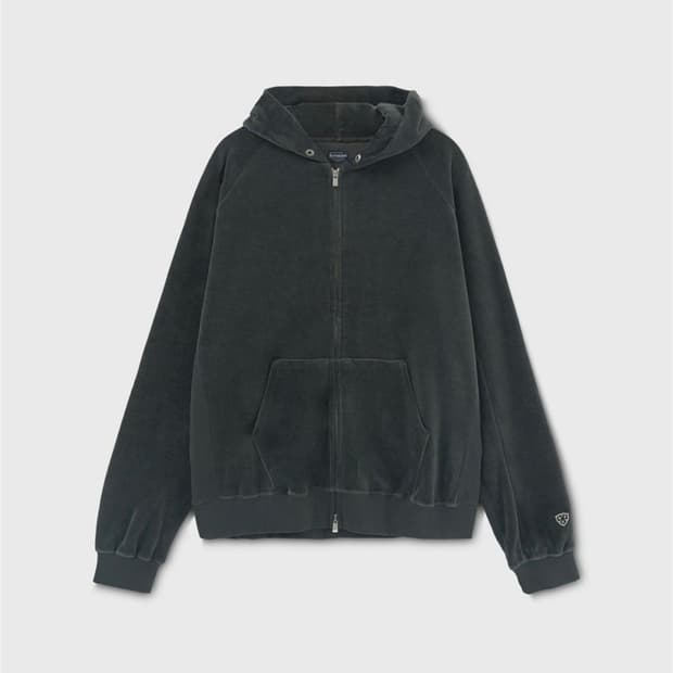 Heritagefloss Velour Zip-up Hoodie