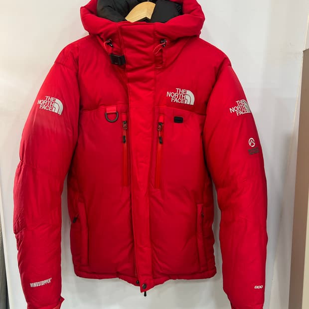 노스페이스 써밋 히말라야 800 패딩 레드