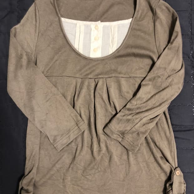 빈티지 레이어드셔링티 카모메산장코코모리닛시빈티지크루샵502파우닝133