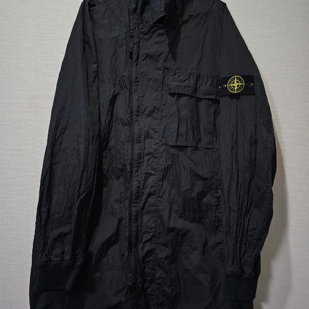 정품 스톤아일랜드 나일론메탈 와트로 코트 자켓 100 / L