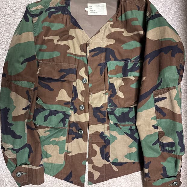 77circa 나나써카 카모 가디건 자켓