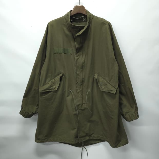 라퍼지스토어 남성 오버핏 피쉬테일 개파카 야상자켓 (105)