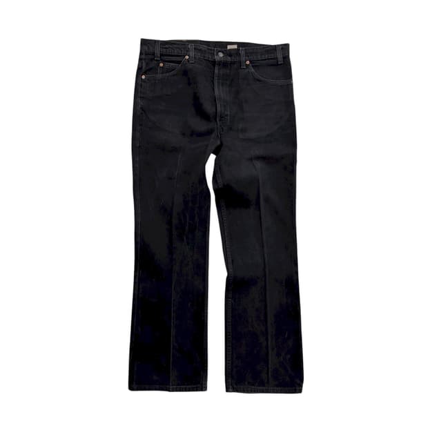 [37] 90's 리바이스 517 블랙진 부츠컷 데님 [lv1060]