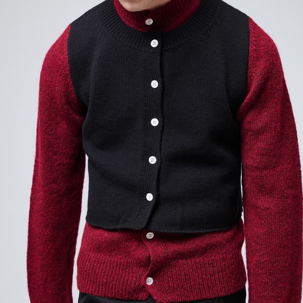 나마체코 레이어드 가디건