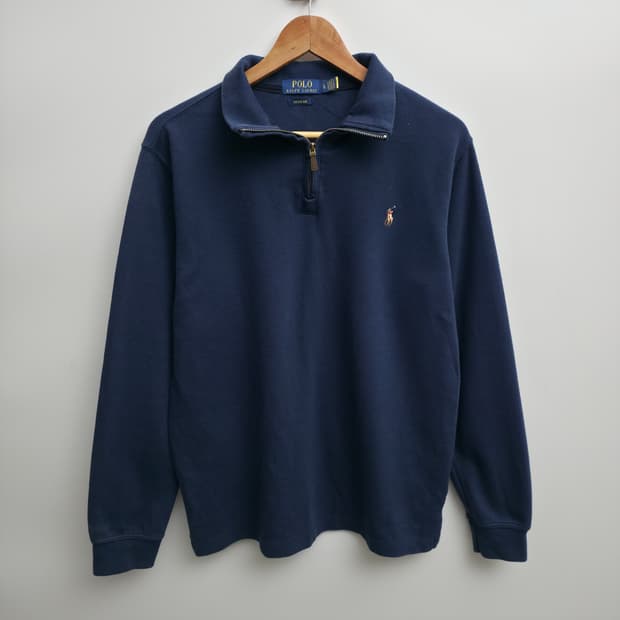 [L] 폴로 랄프로렌 네이비 쿼터집업