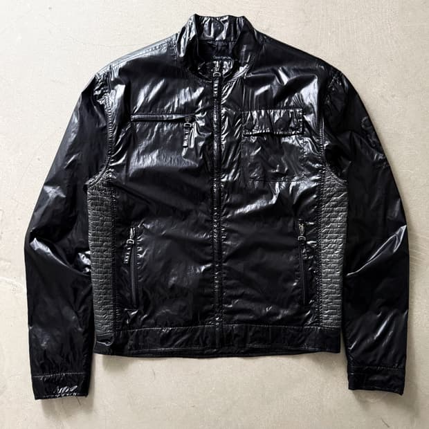 Calvin Klein Nylon Zip-Up Jacket