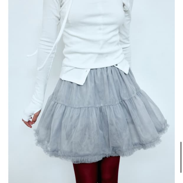 더오유 THEOHYOU 튜튜 스커트 새상품 
