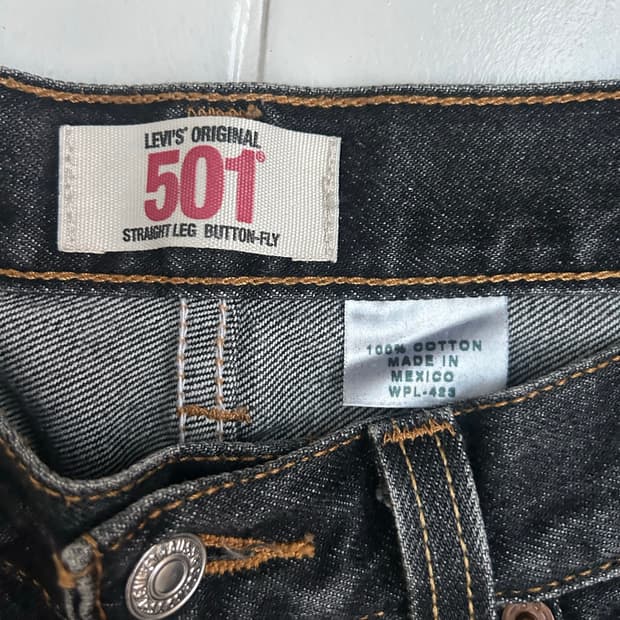 Levi’s 501 black