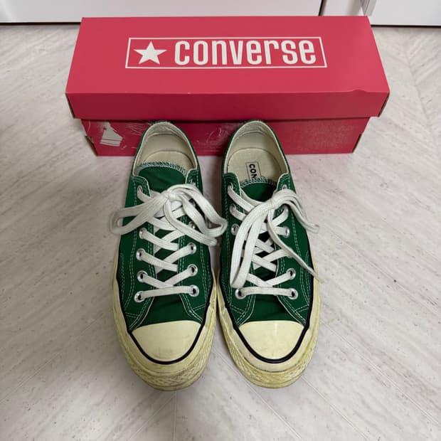 [240] 컨버스 척 70 OX 그린