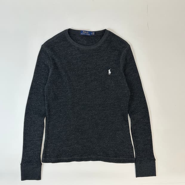 폴로 랄프로렌 롱슬리브 니트 차콜