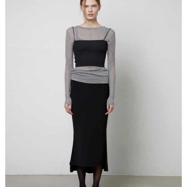 리파인드902 머메이드 스커트 새상품 m