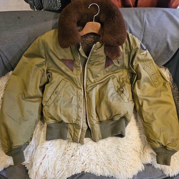 리얼맥코이 b15a 플라이트 자켓