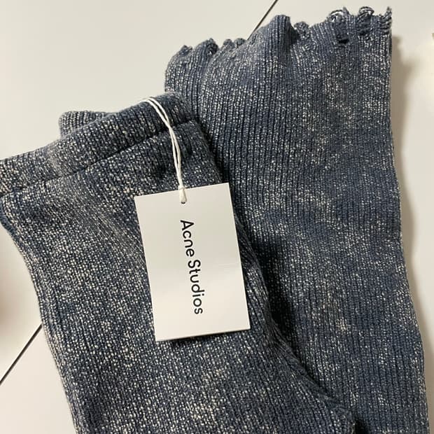 아크네 스튜디오 니트 바지 