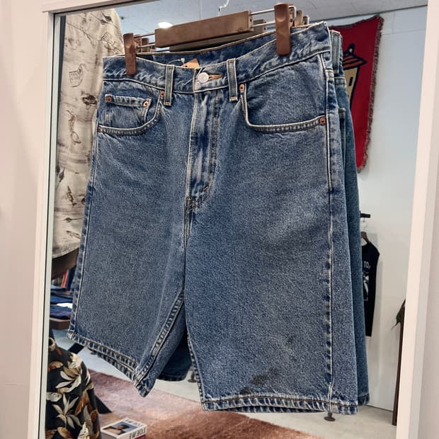 00s Levis 리바이스 505 데님 쇼츠 팬츠 (30-31inch)