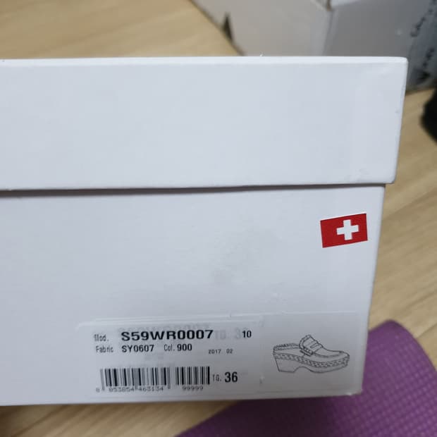 새상품 사이즈36 mm6 클로그