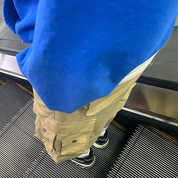 노우웨이브 멀티포켓 카고팬츠 베이지