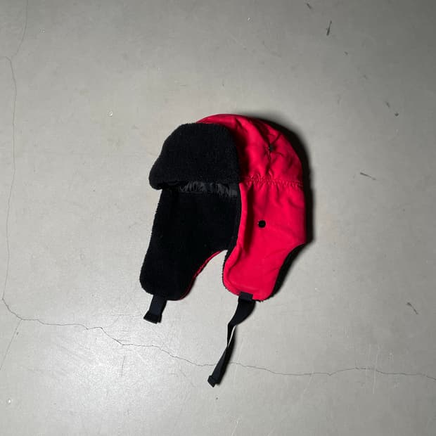 90‘s vintage  Nylon Fleece Trapper Hat