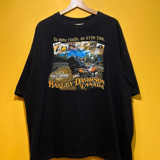 [3XL] 할리데이비슨 캐나다 Saint John 반팔 티셔츠