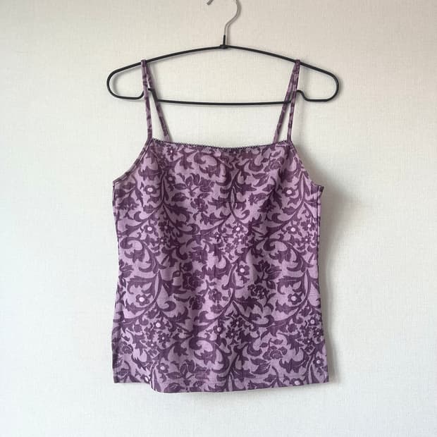 SUCRE 자가드 슬리브리스