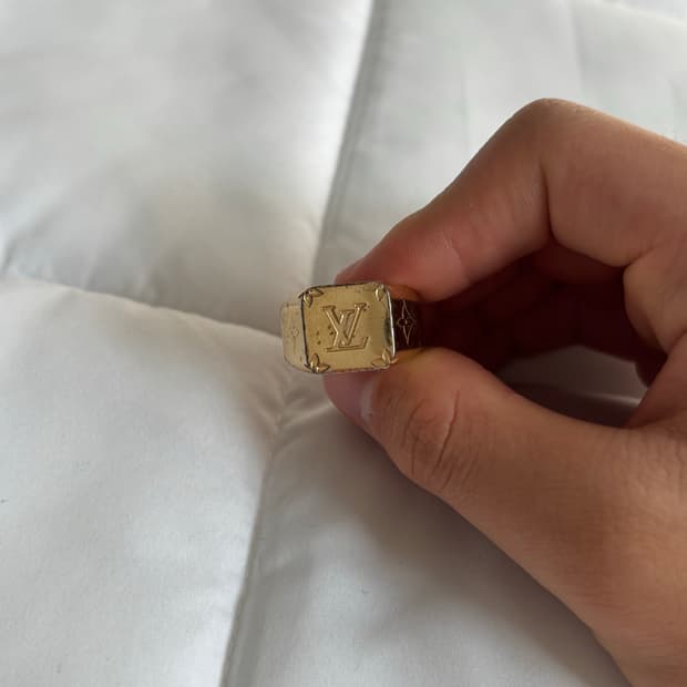 루이비통 시그넷 골드반지