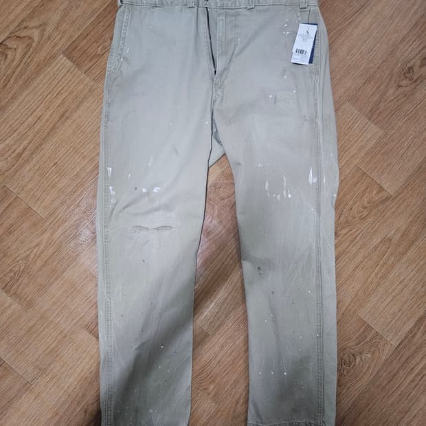 폴로 페인팅 치노팬츠