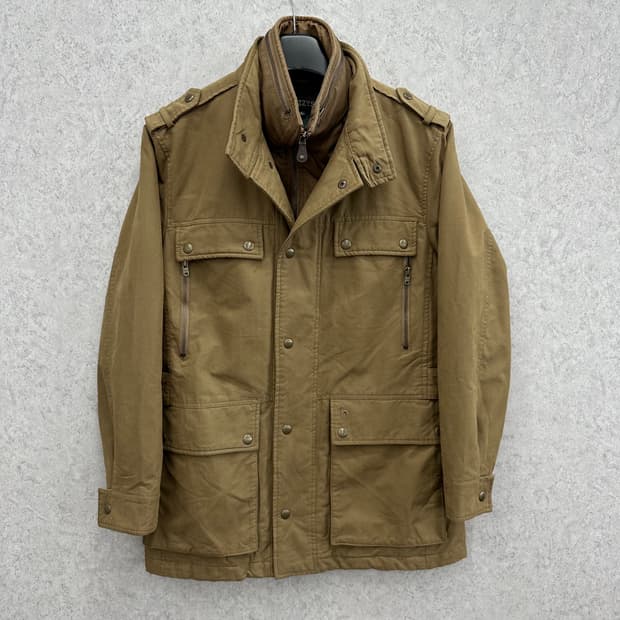 95 헤지스 남자 유틸리티 누빔 자켓