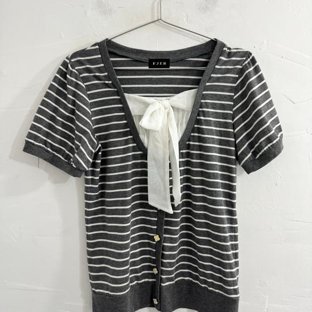 stripe layered top