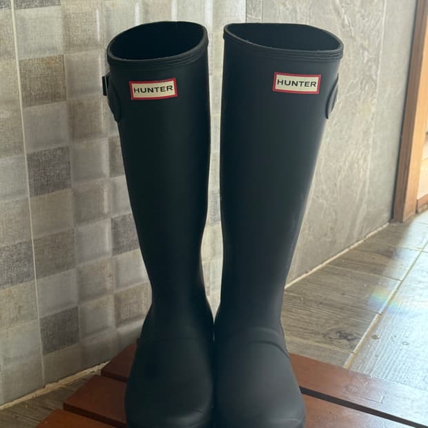 헌터 레인부츠 EU38 240사이즈