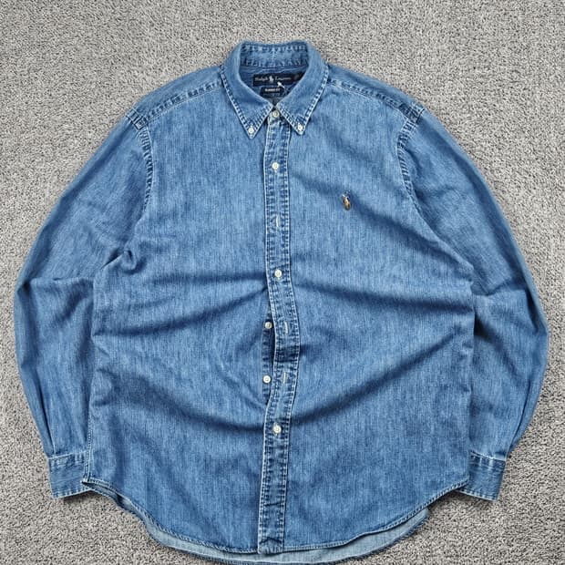 폴로랄프로렌 포니 클래식 핏 데님 셔츠 ( L ) / 10532