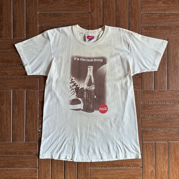 90’s Coca Cola usa made promo 1/2 tee
