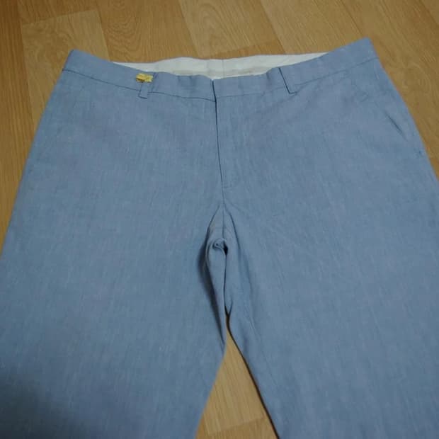 갤럭시 수젤로 린넨혼방 바지 33