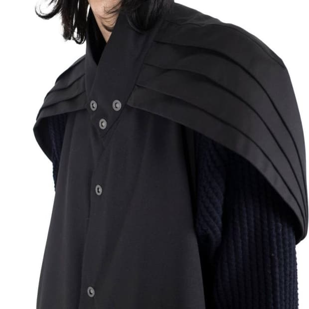 Kiko Kostadinov 23FW Priam Cape Coat