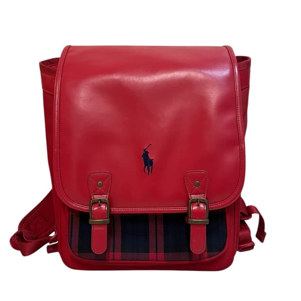 폴로 랄프로렌 클래식 가죽 책가방
