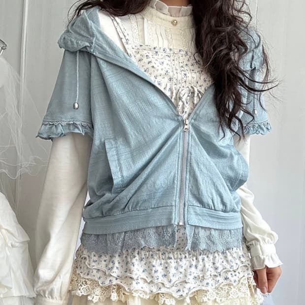Axes femme hoodie zip-up 엑시즈팜 후드집업