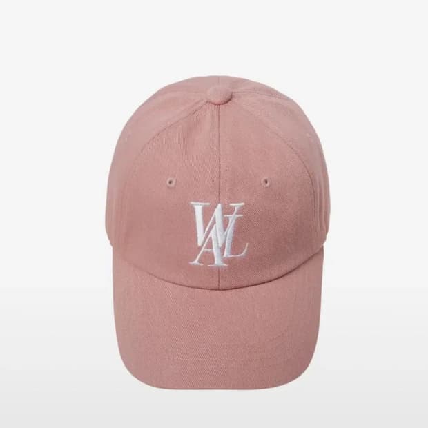 우알롱 시그니처 로고 볼캡