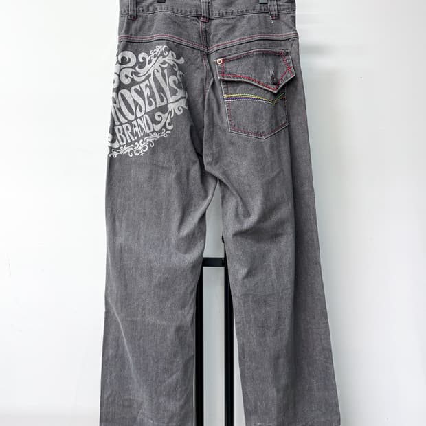 모로슬리 멀티 스티치 포켓 데님 팬츠