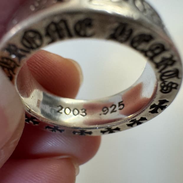 정품 크롬하츠 퍽유링(6mm) 신세계 본점 구매