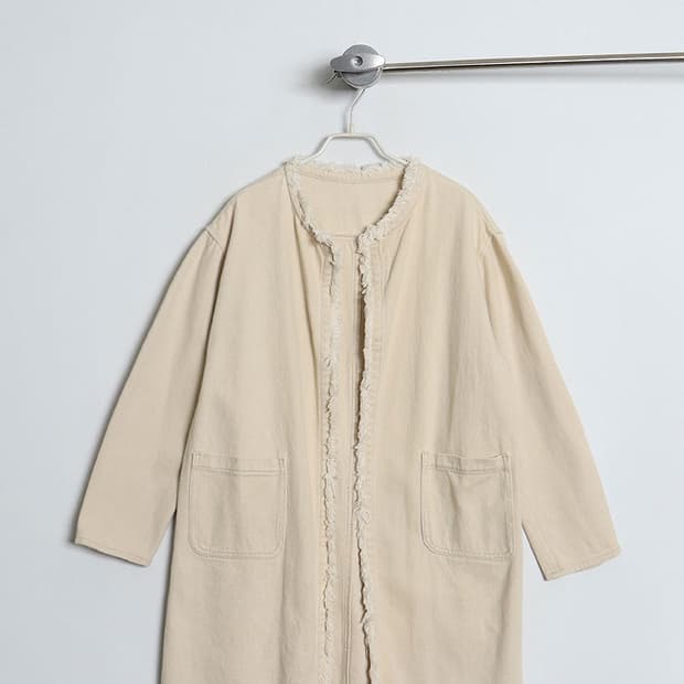 GALLARDA GALANTE Cut-Off Denim Coat