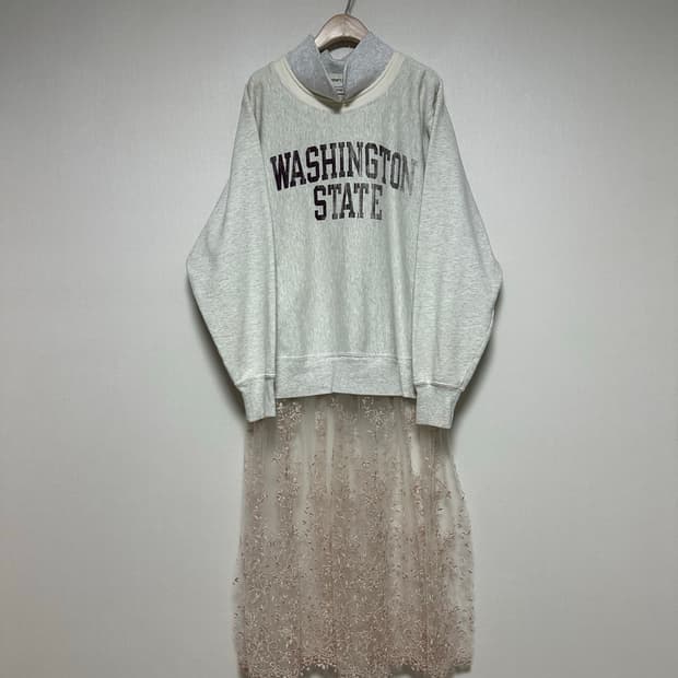 JPN Mother's Father 22 이소재 원피스 그레이