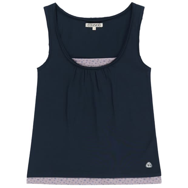 [2] 코이세이오 두두 레이어드 슬리브리스 네이비 DUDU 나시