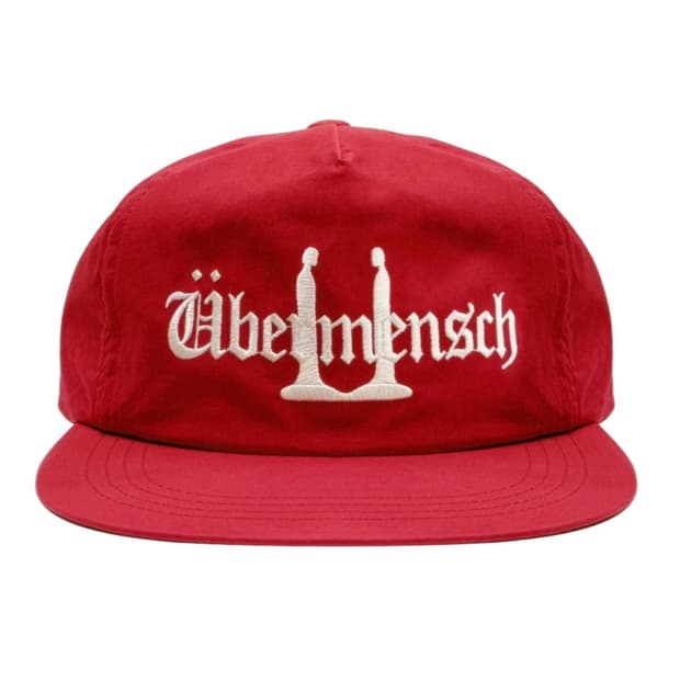 지드래곤 모자 레드