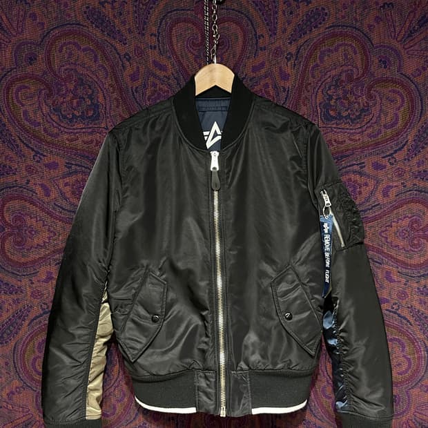 
알파인더스트리 x 라이풀 MA1 자켓 항공점퍼 