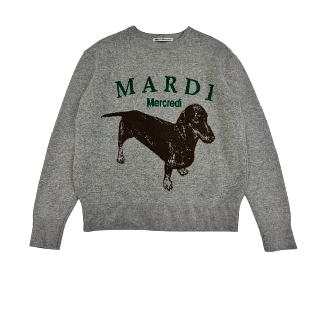 마르디 메크르디 크루넥 니트
