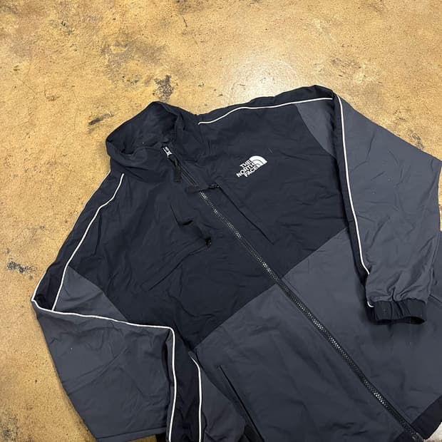 [정품/L] 노스페이스 블랙 바람막이 자켓 b10