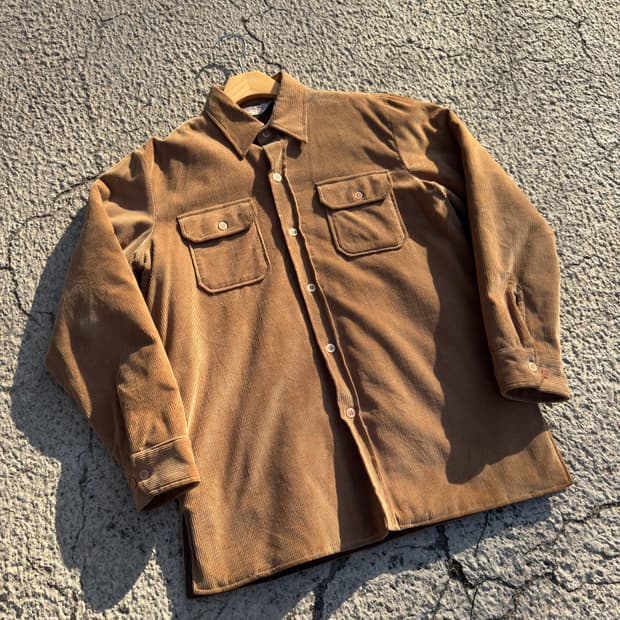 Woodlands 골덴 패디드 셔츠 B36